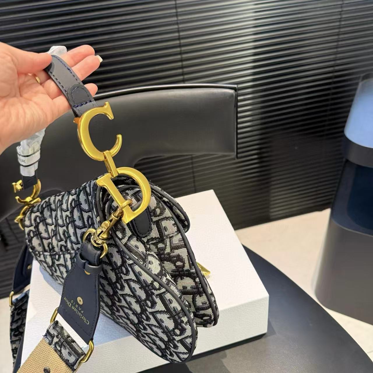 DI0R ジャカードサドルバッグ【50％割引+送料無料】