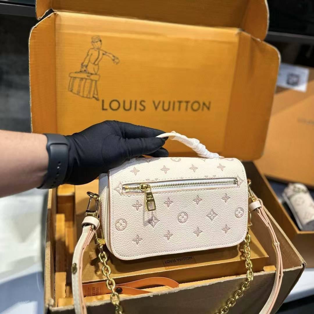 LVプリントのショルダークロスボディバッグ【50％割引+送料無料】