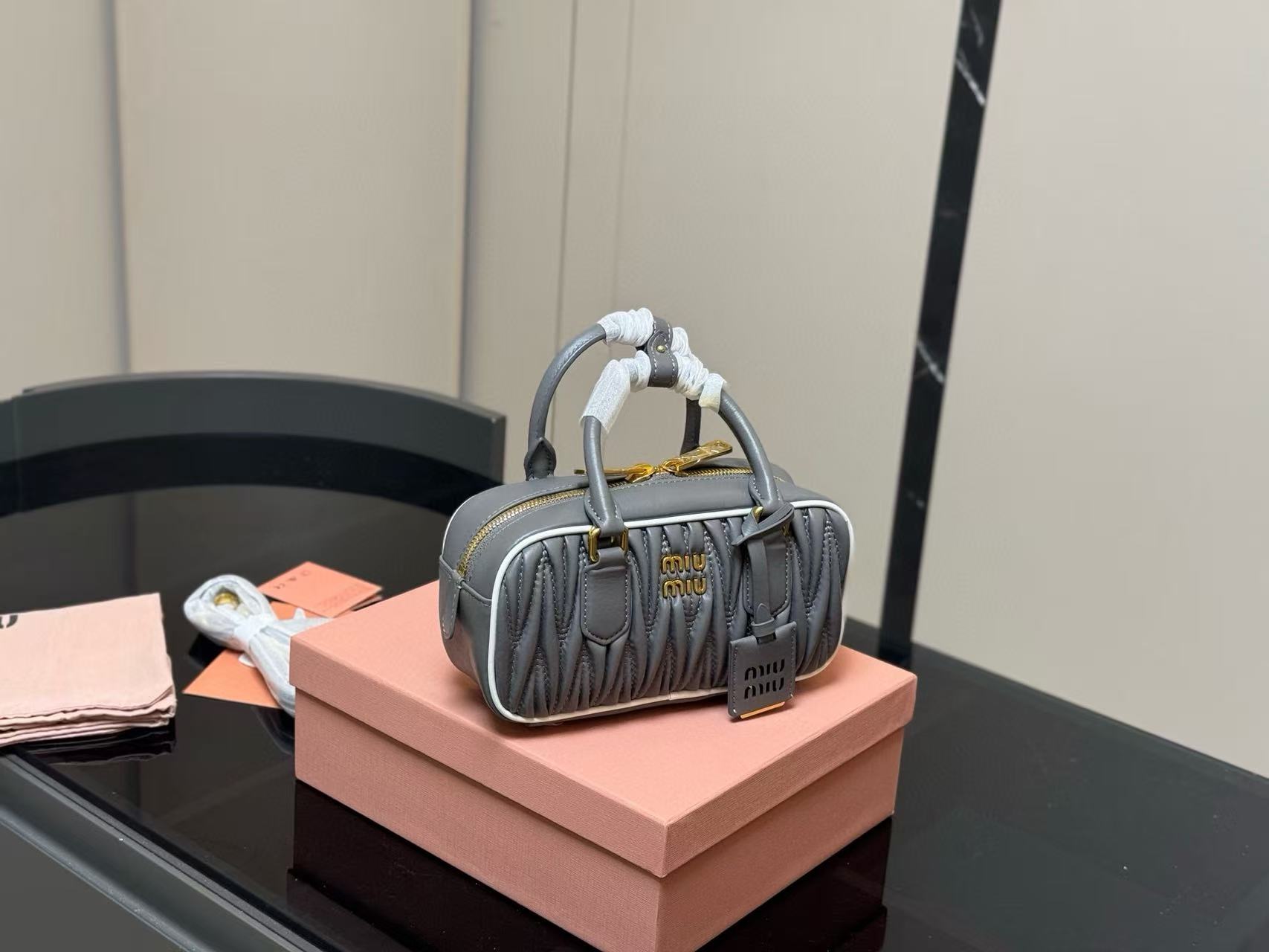 M1UM1U 牛革ボウリングバッグ【50％割引+送料無料】