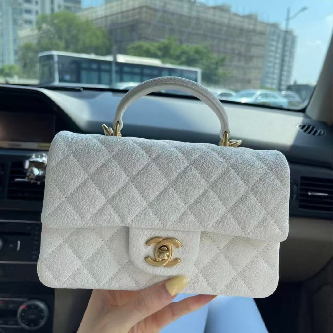 CHANE1 クラシックチェック柄チェーンバッグ【50％割引+送料無料】