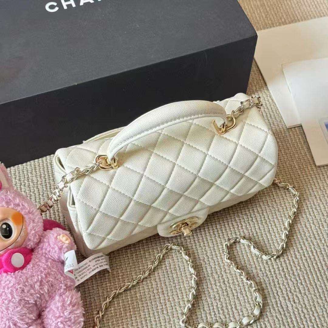 CHANE1 クラシックチェック柄チェーンバッグ【50％割引+送料無料】