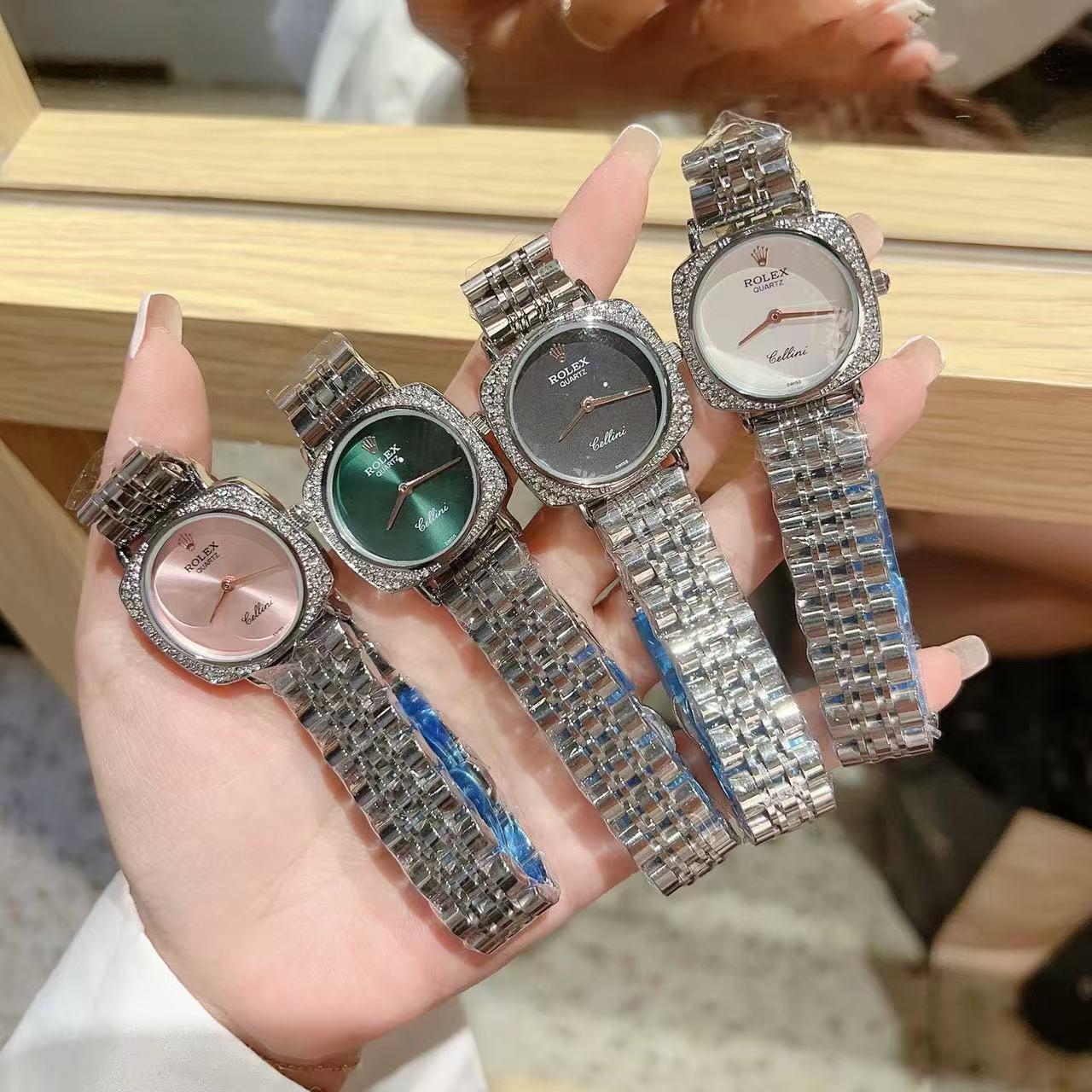 R0LEX ダイヤモンドレディースウォッチ【50％割引+送料無料】