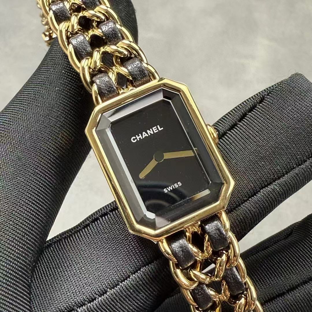 CHANE1 スクエアチェーン レディースウォッチ【50％割引+送料無料】