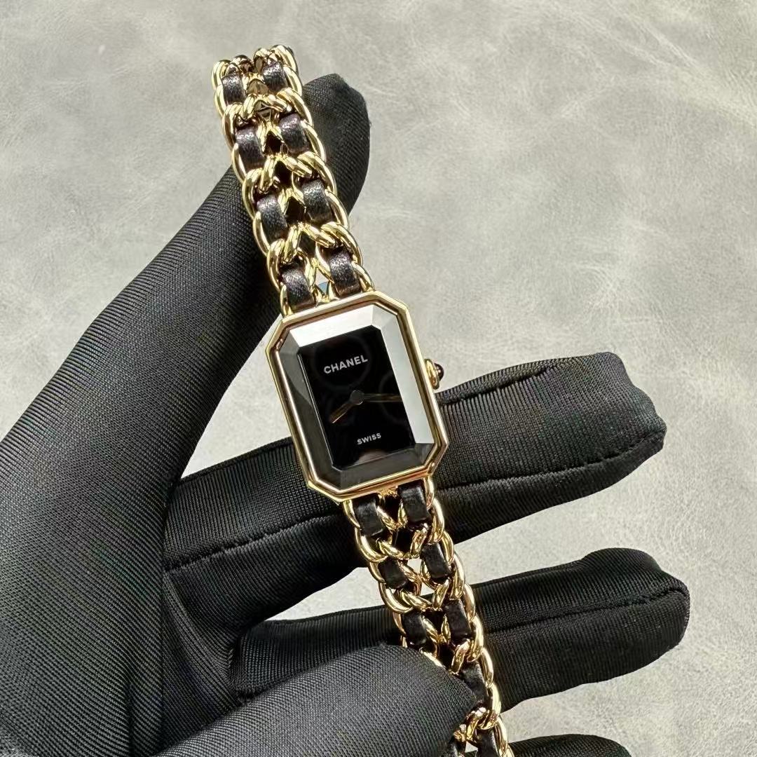 CHANE1 スクエアチェーン レディースウォッチ【50％割引+送料無料】