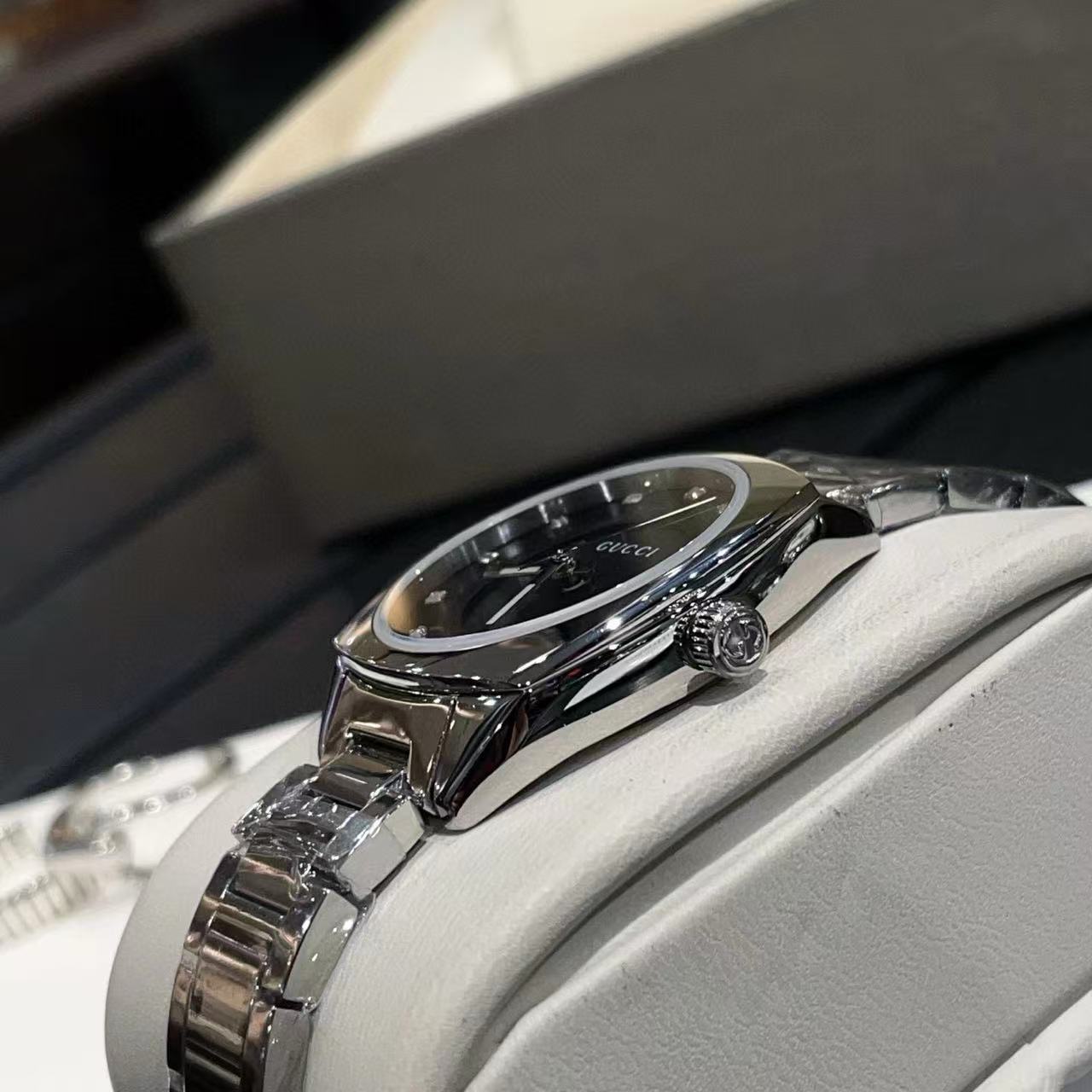 GUCC1 シンプルスチールストラップレディース腕時計【 50％割引+送料無料】