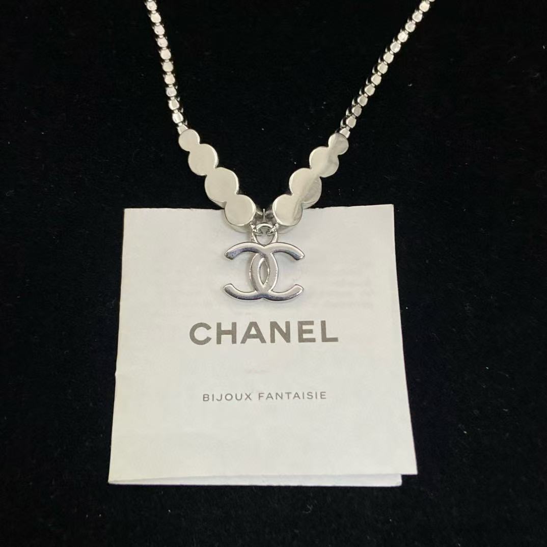 CHANE1 ダブルCパールネックレス【50％割引+送料無料】