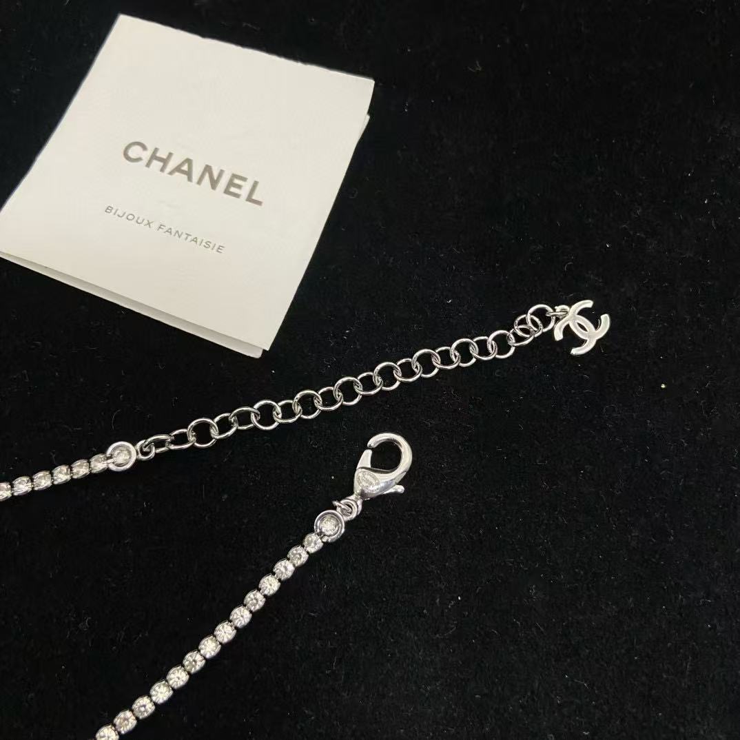 CHANE1 ダブルCパールネックレス【50％割引+送料無料】