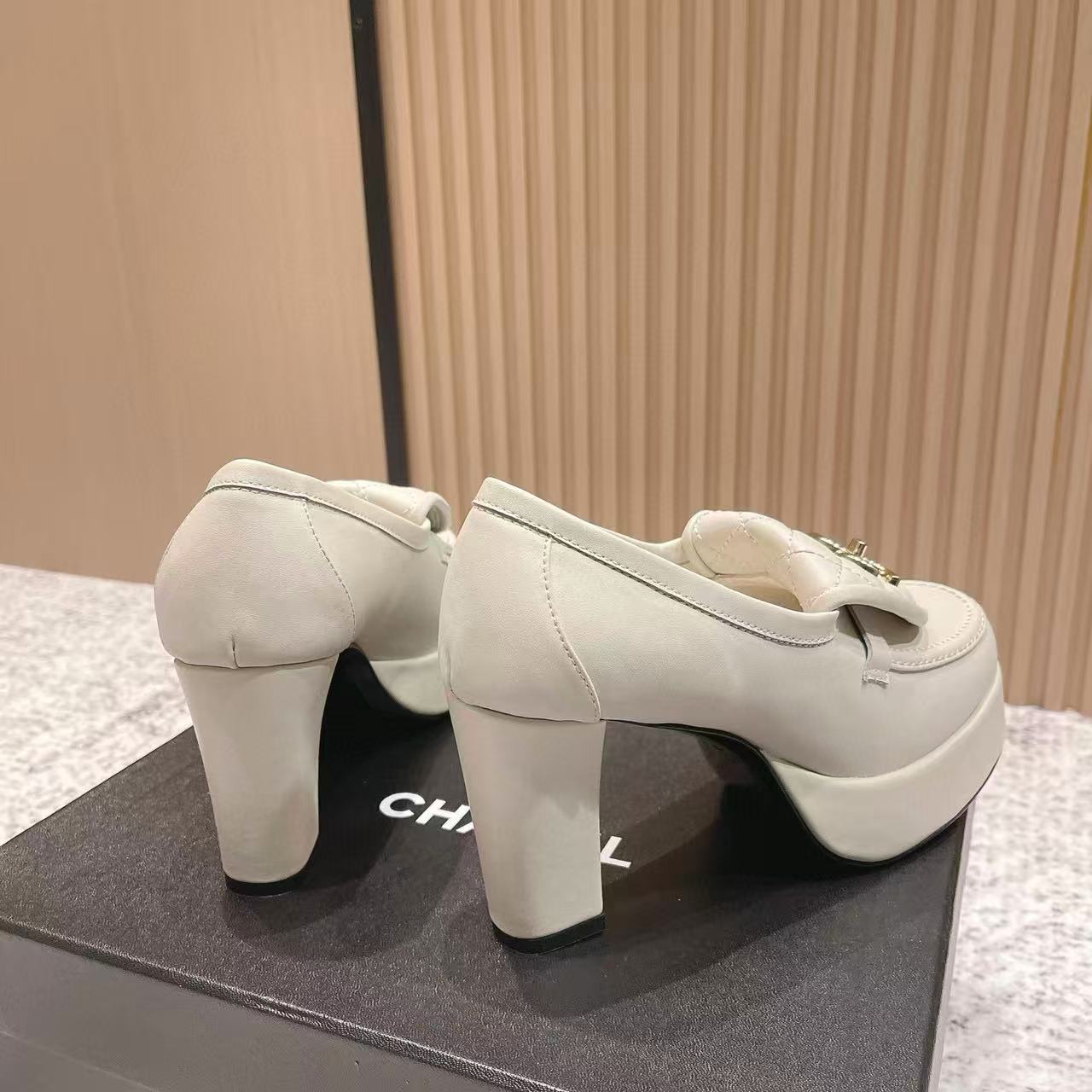 CHANE1高品質プラットフォームハイヒール【50％割引+送料無料】