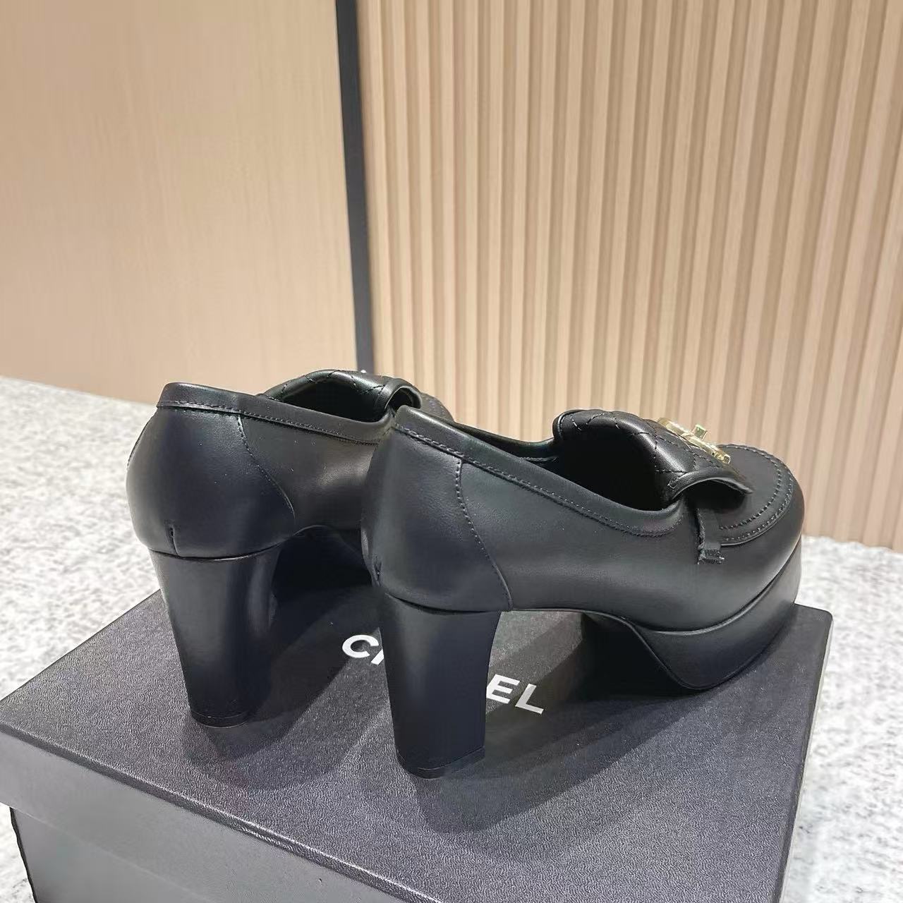 CHANE1高品質プラットフォームハイヒール【50％割引+送料無料】