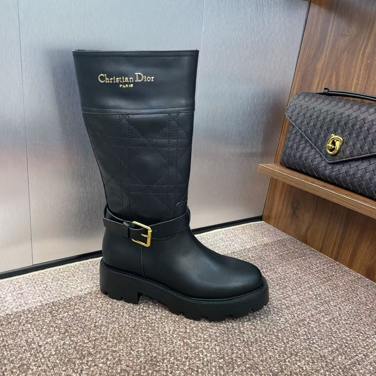 DI0R 高品質レザーモーターサイクルブーツ【50％割引+送料無料】