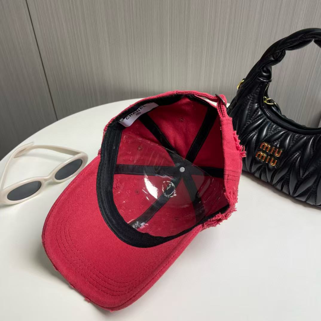 CHANE1 ダブルCホール ベースボールキャップ【50％割引+送料無料】