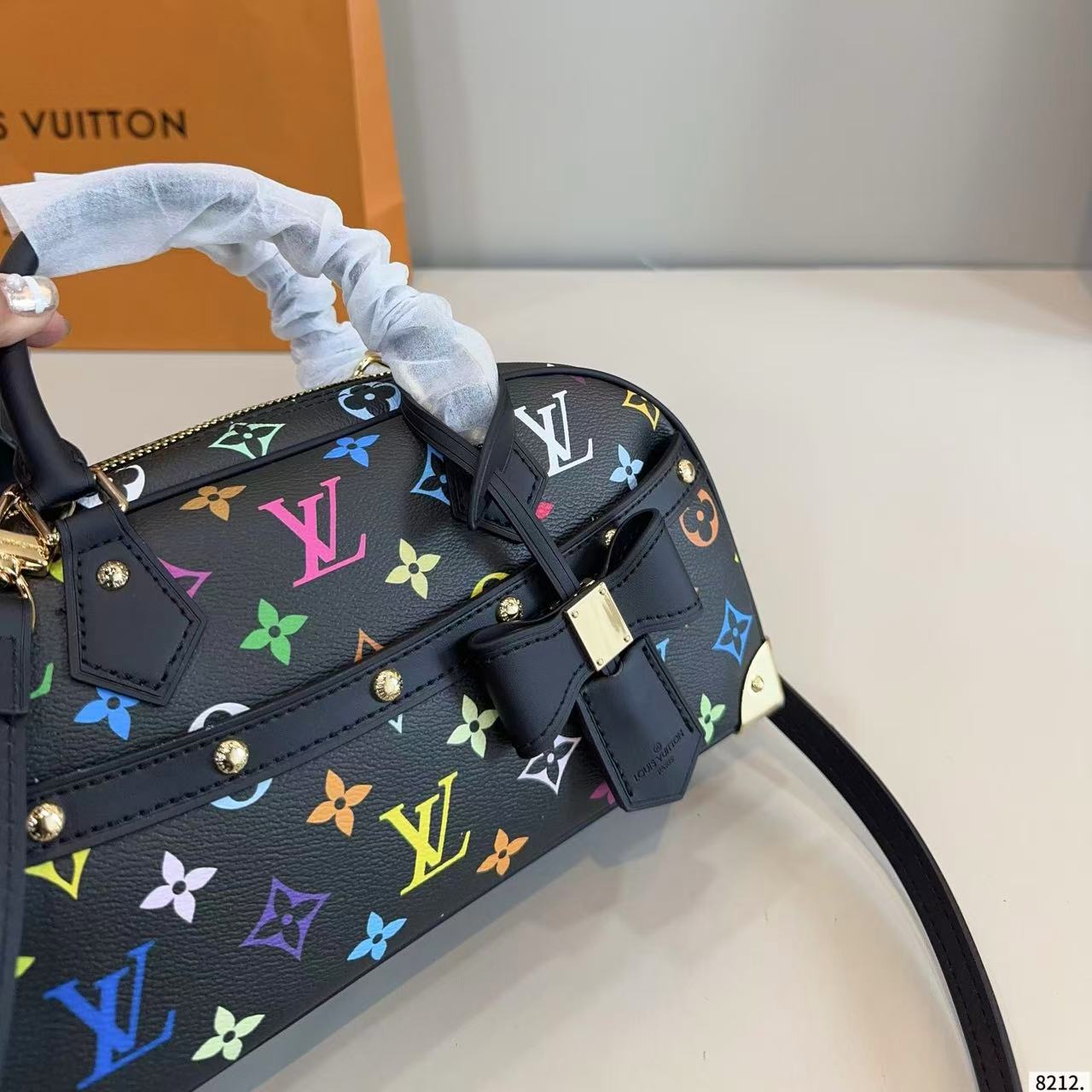 LVプリントのボウリングバッグ【50％割引+送料無料】