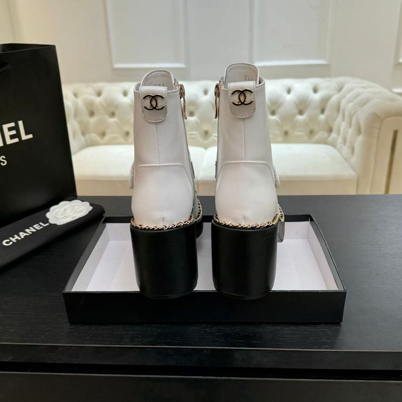 CHANE1 高品質秋冬用レースアップアンクルブーツ【50％割引+送料無料】