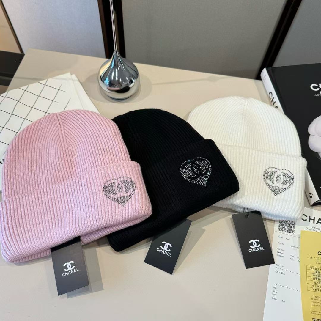 CHANE1 ハートウールハット【50％割引+送料無料】