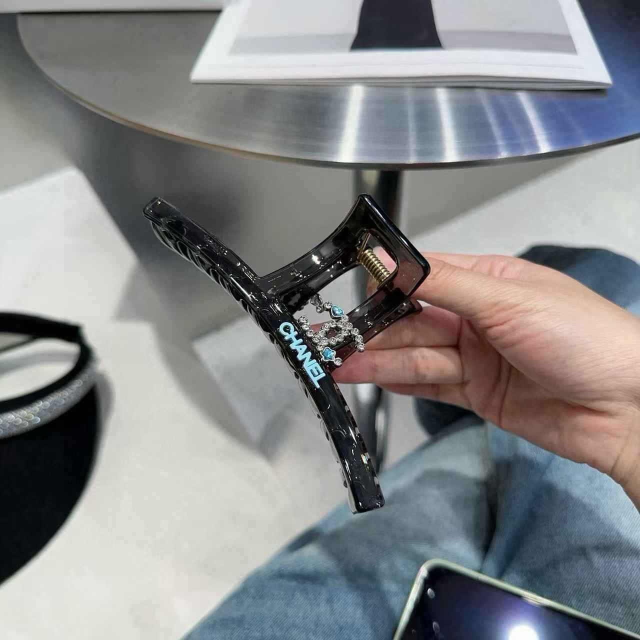 CHANE1 ダブルCレタークリップ【50％割引+送料無料】