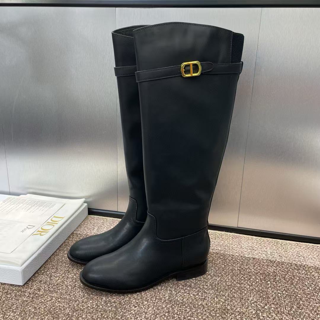 DI0Rの高品質CDロゴハイブーツ【50％割引+送料無料】