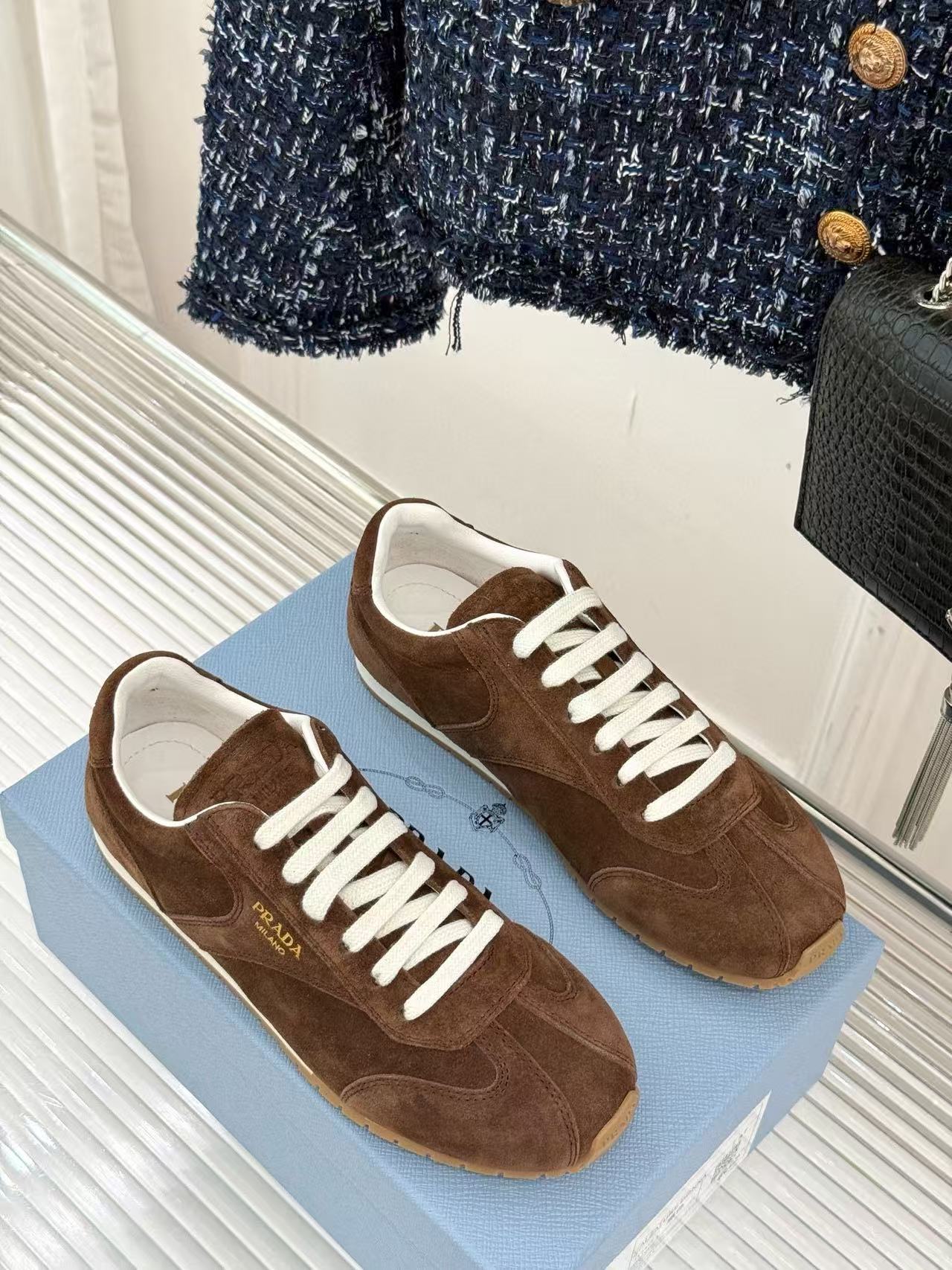 PR4DAの高品質レースアップカジュアルシューズ【50％割引+送料無料】