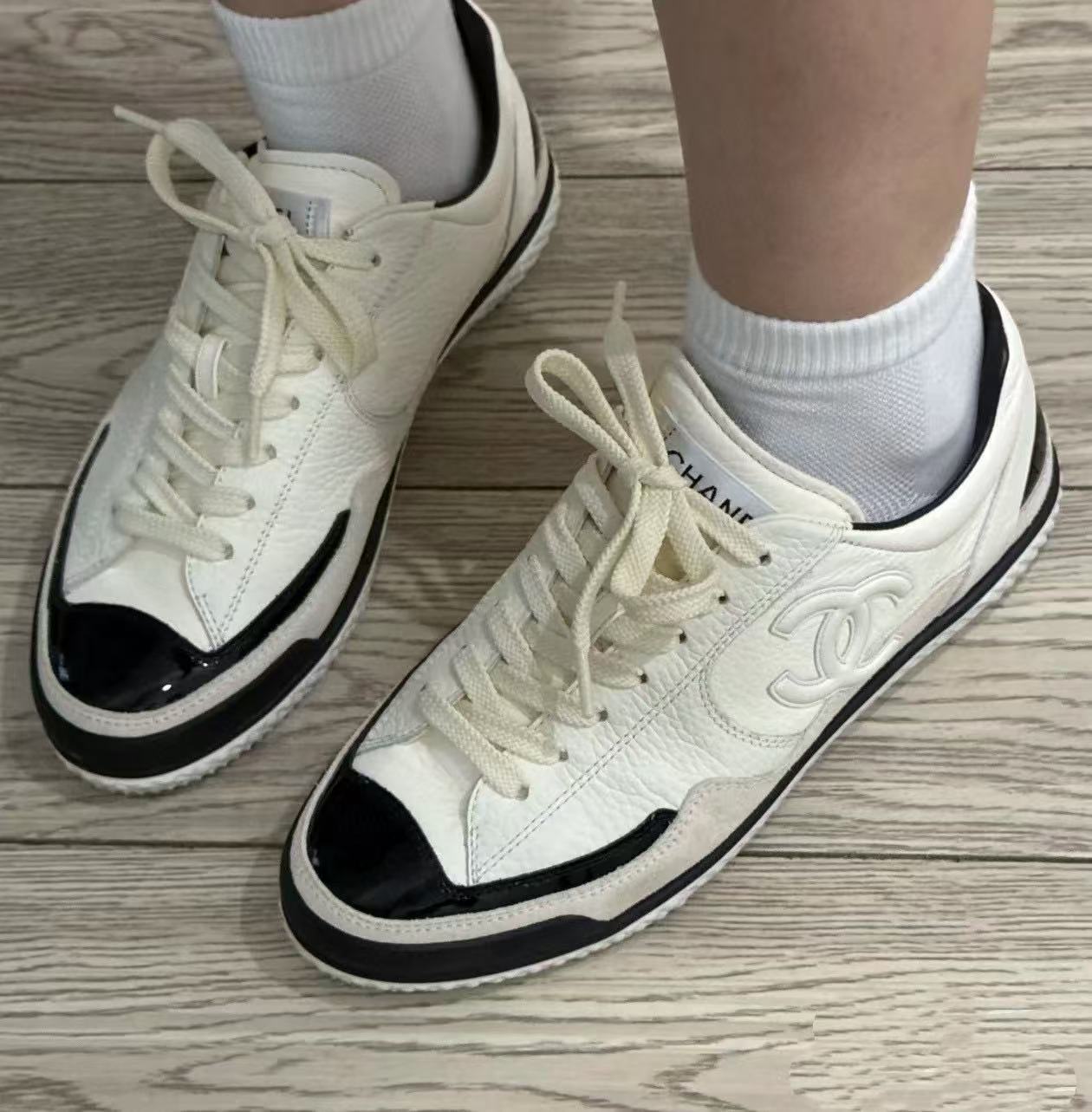 CHANE1 高品質ダブルCカジュアルシューズ【50％割引+送料無料】