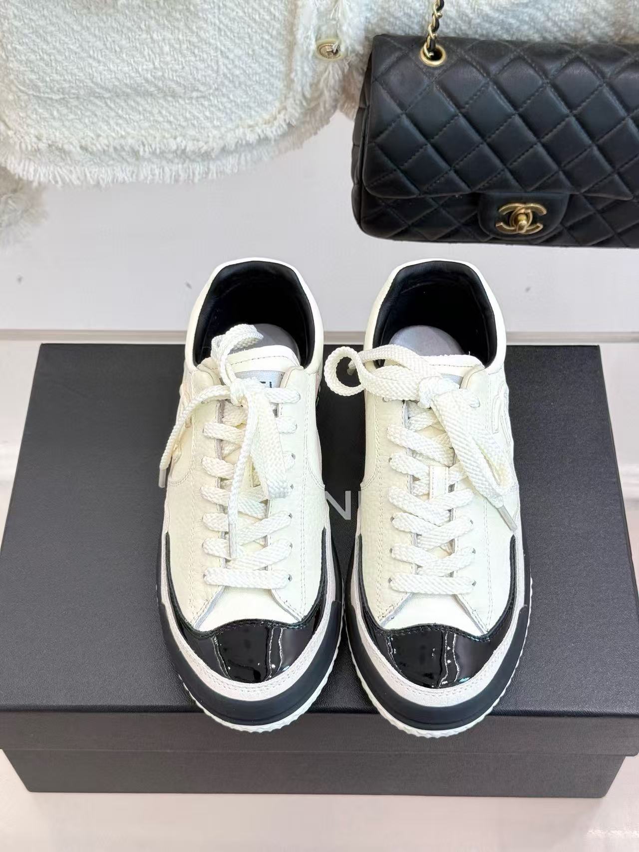 CHANE1 高品質ダブルCカジュアルシューズ【50％割引+送料無料】