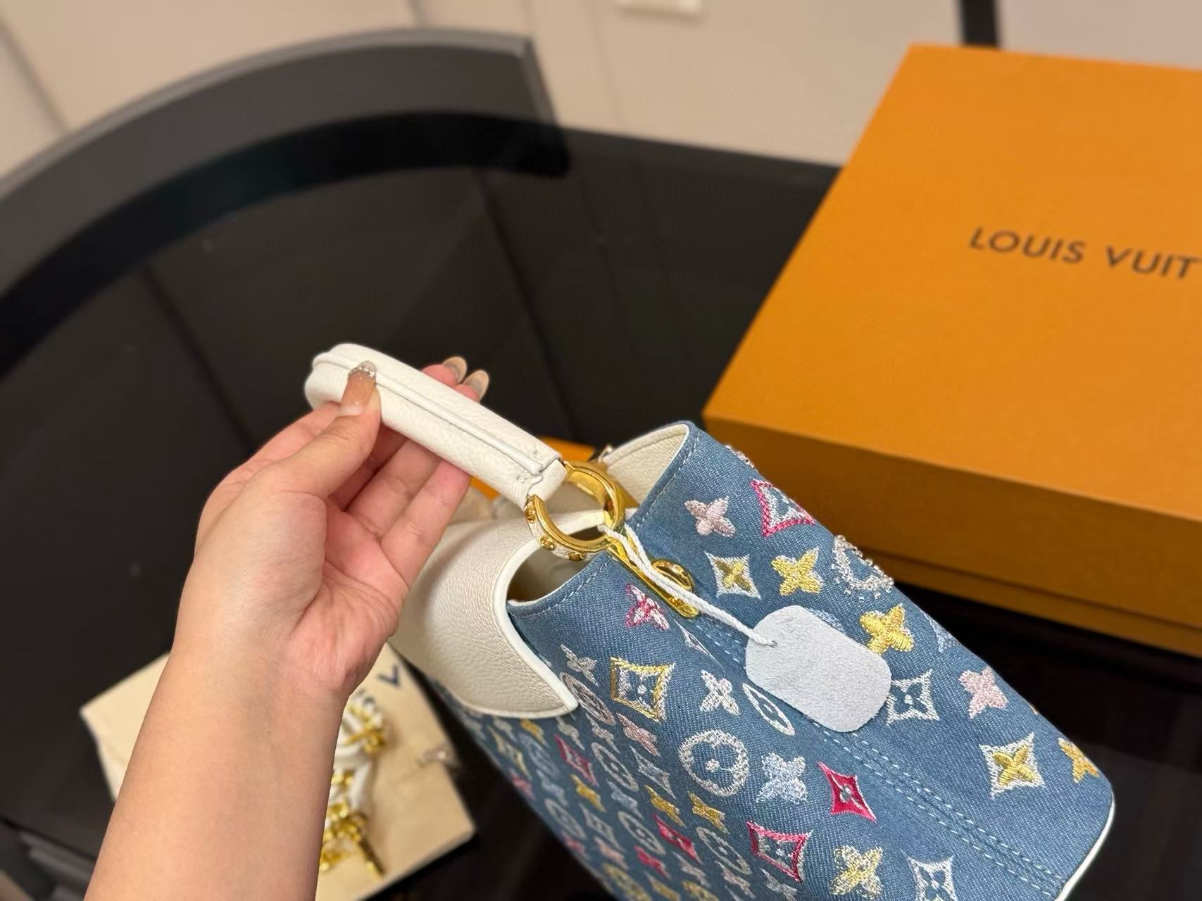 LV刺繍ハンドバッグ【50％割引+送料無料】