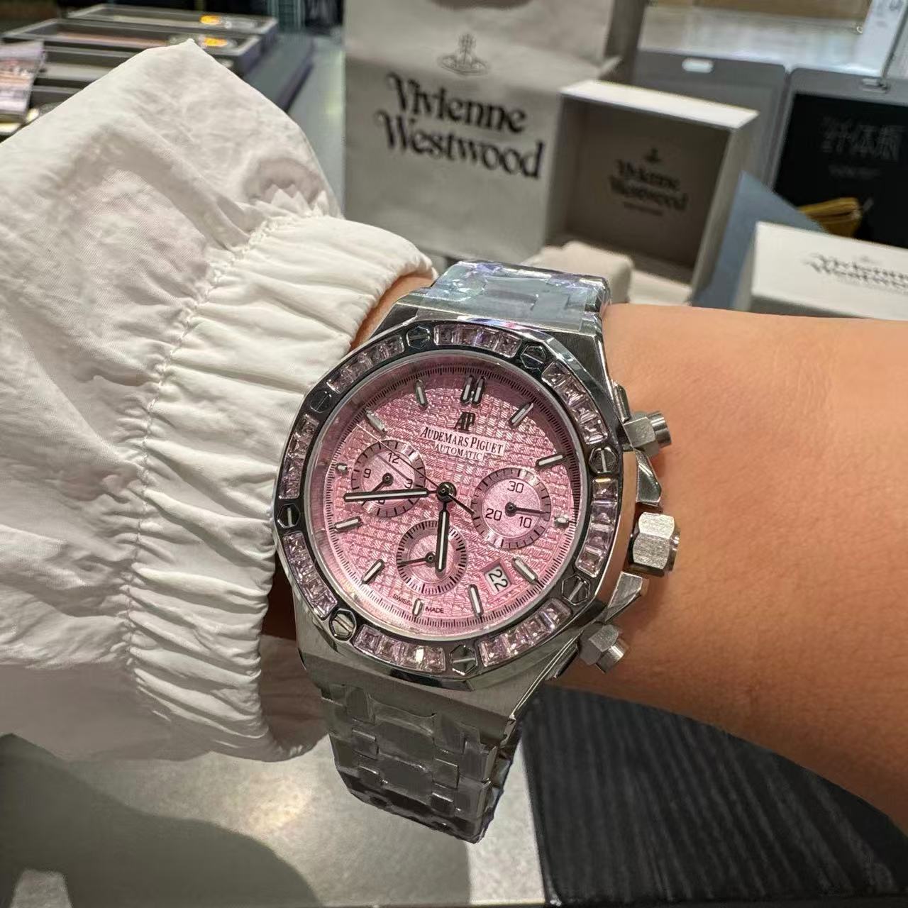 Audemarsp1guetアメジストレディースウォッチ【50％割引+送料無料】