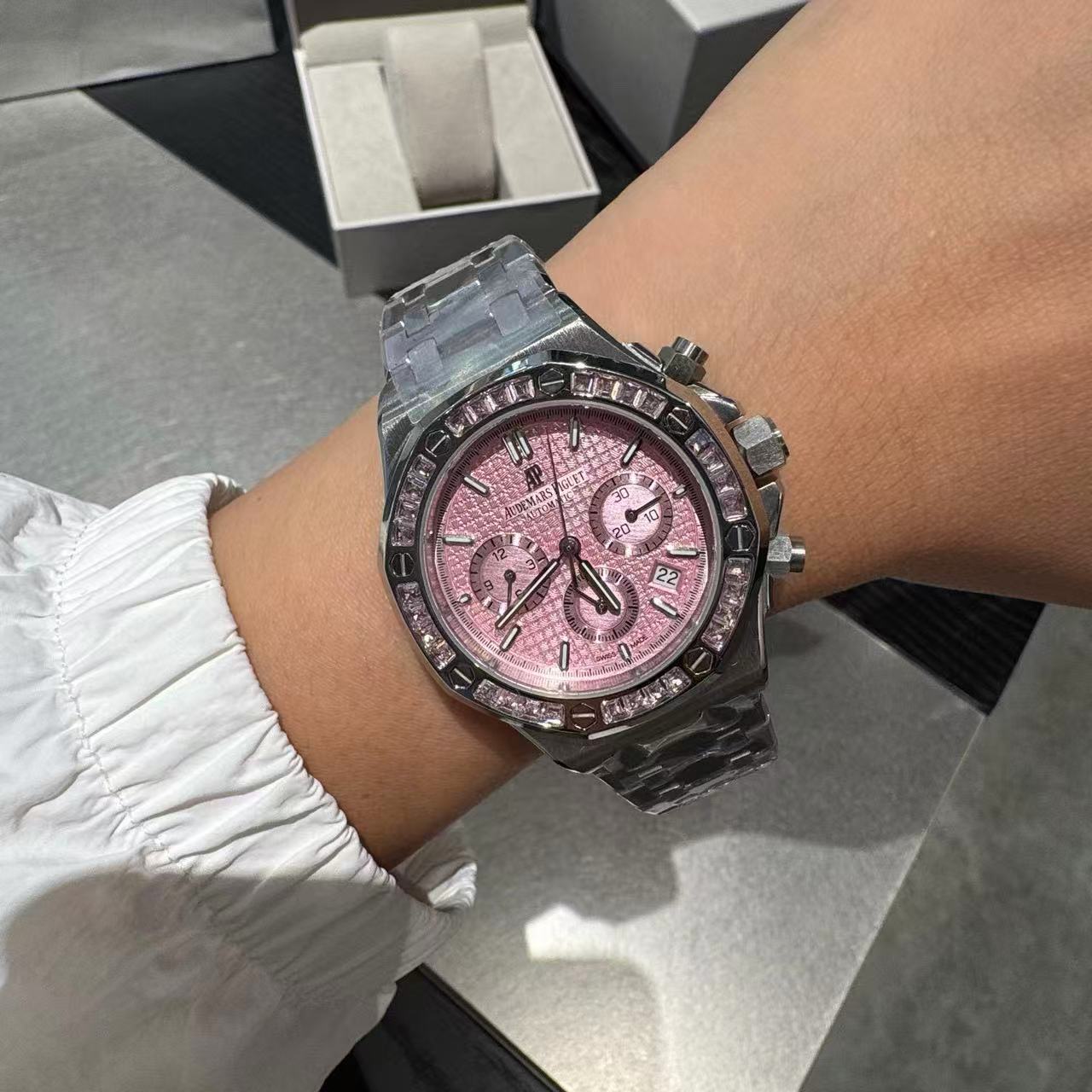 Audemarsp1guetアメジストレディースウォッチ【50％割引+送料無料】