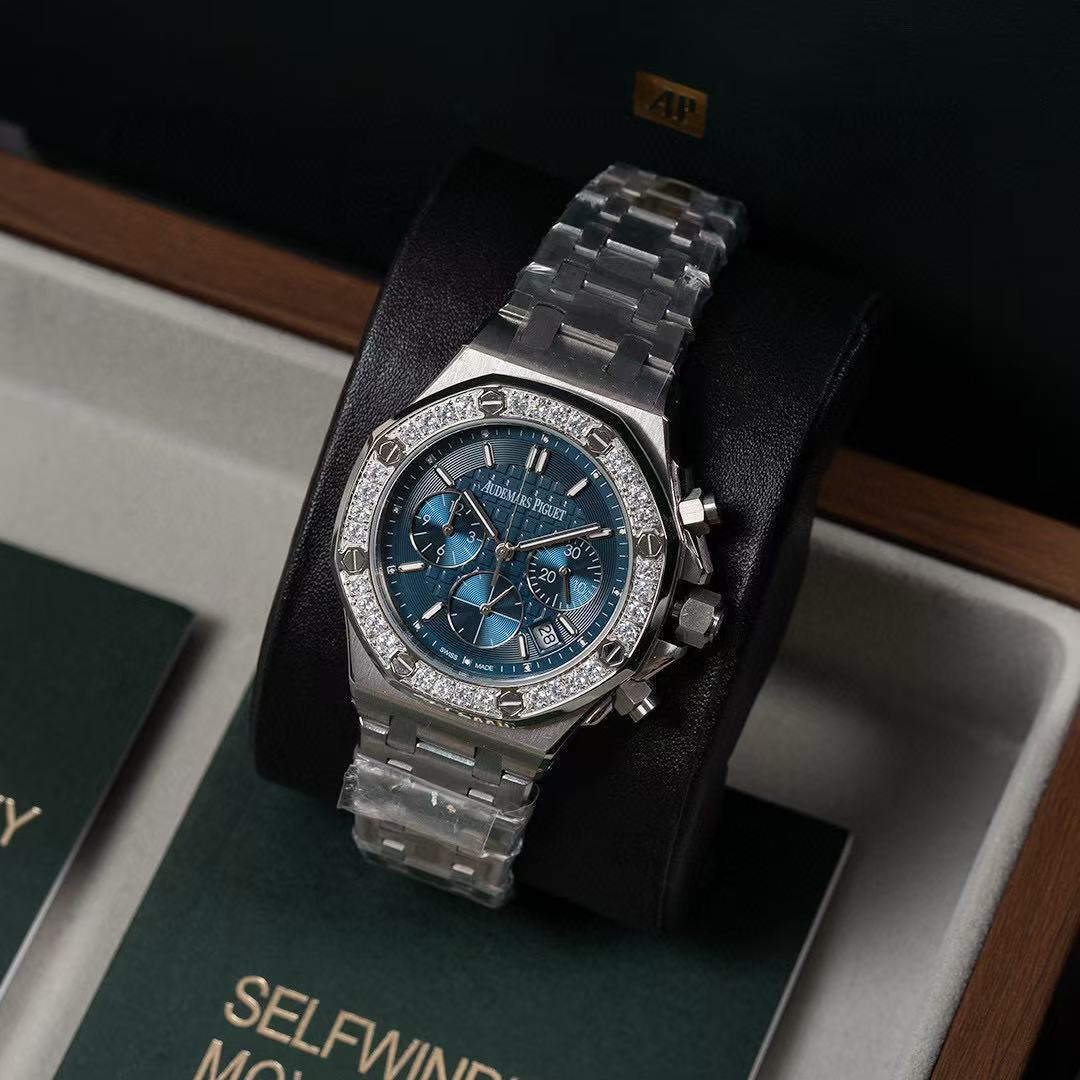 Audemarsp1gueダイヤモンドをあしらったレディース腕時計【50％割引+送料無料】