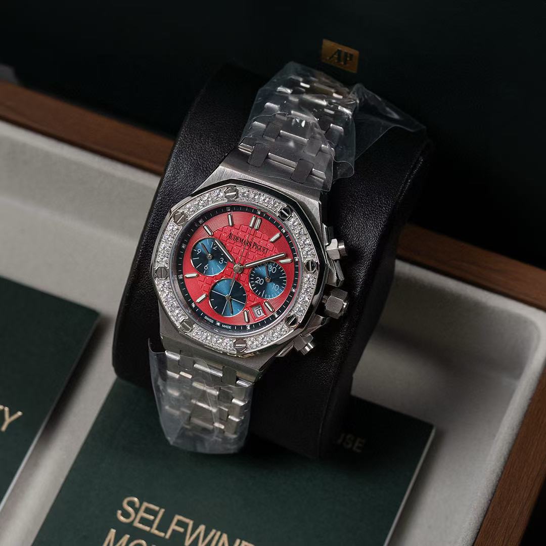 Audemarsp1gueダイヤモンドをあしらったレディース腕時計【50％割引+送料無料】