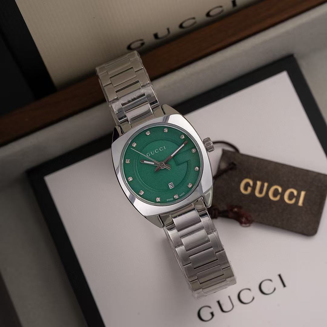 GUCC1 シンプルスチールストラップレディース腕時計【50％割引+送料無料】