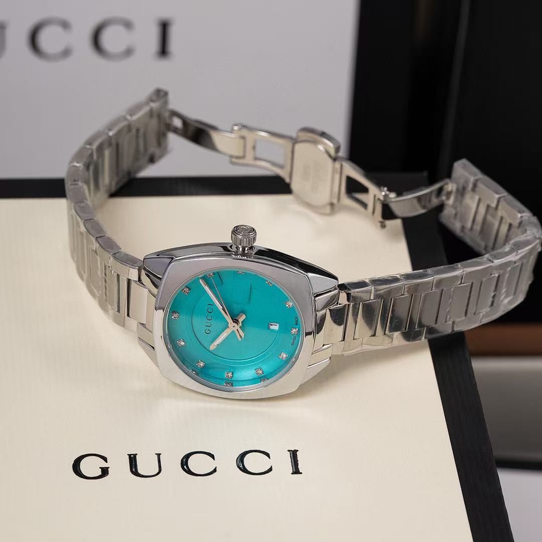 GUCC1 シンプルスチールストラップレディース腕時計【50％割引+送料無料】