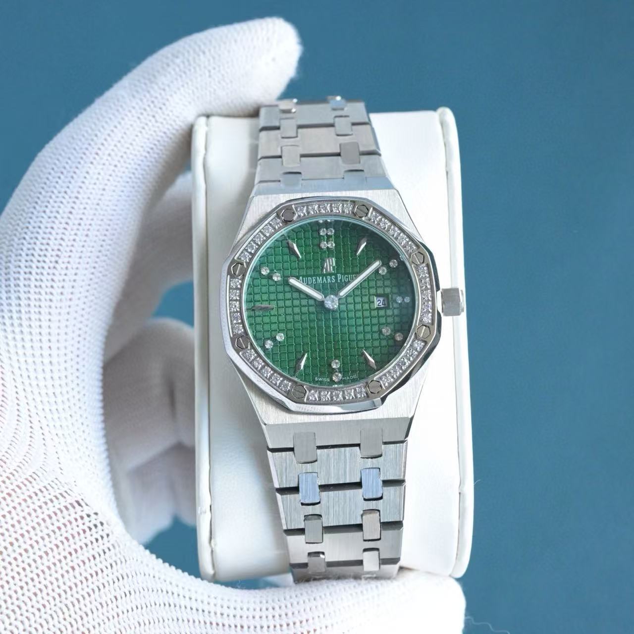 Audemarsp1gueスチールストラップダイヤモンドレディース腕時計【50％割引+送料無料】 