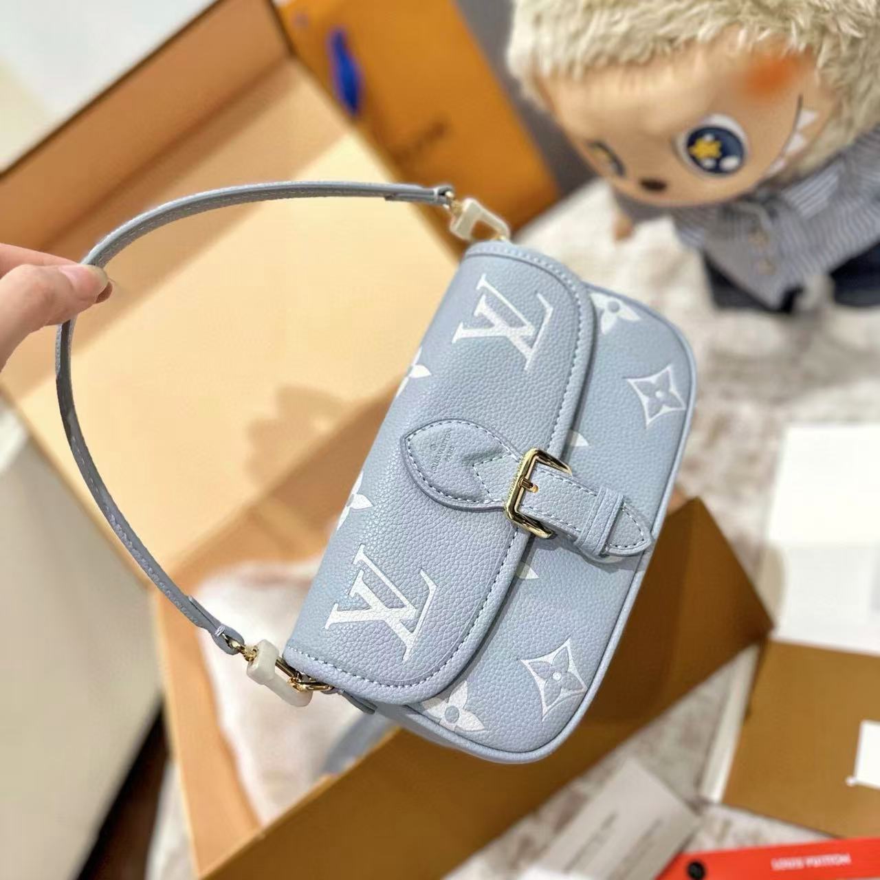 LVバゲットプリントハンドバッグ【50％割引+送料無料】