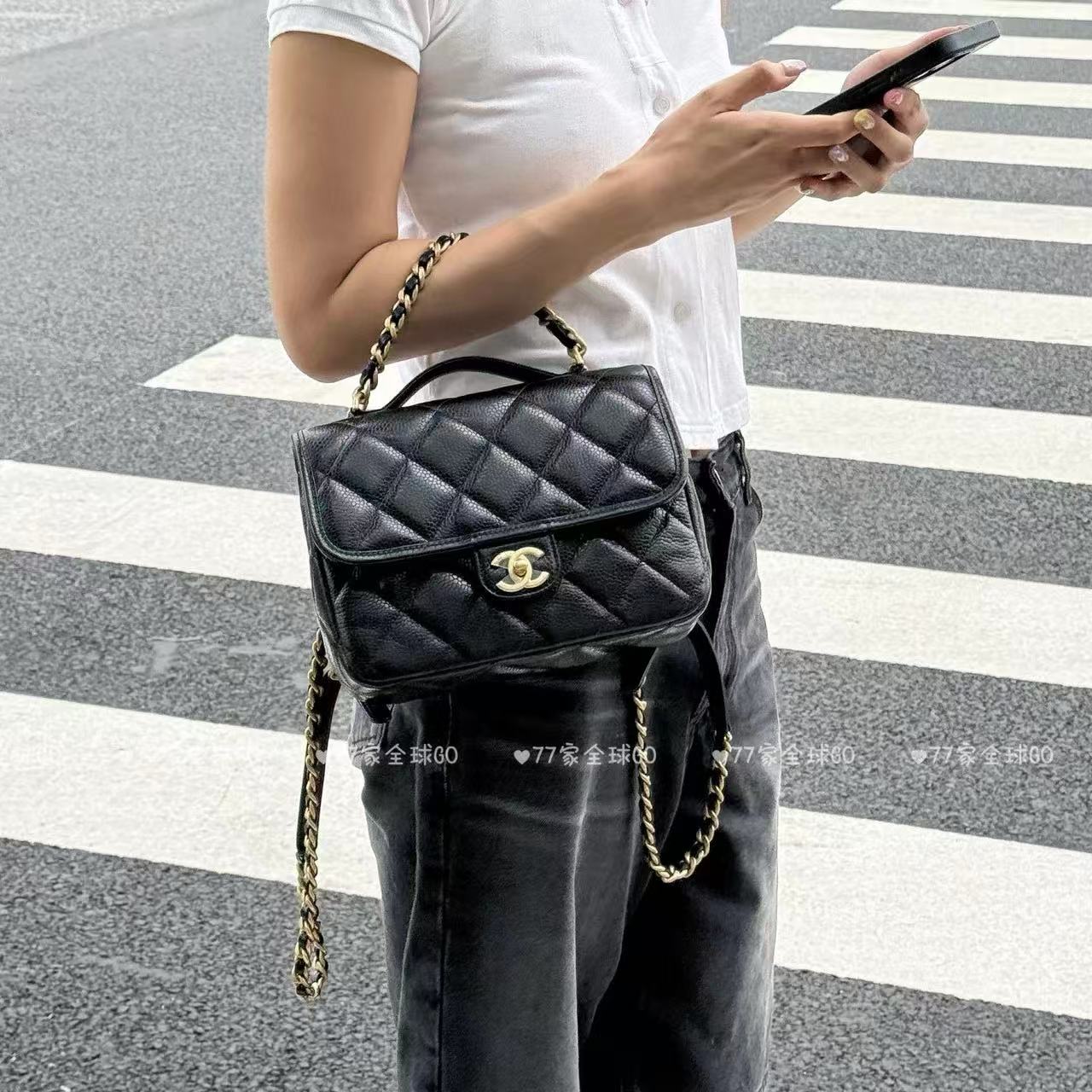 CHANE1 チェーンバックパック【50％割引+送料無料】