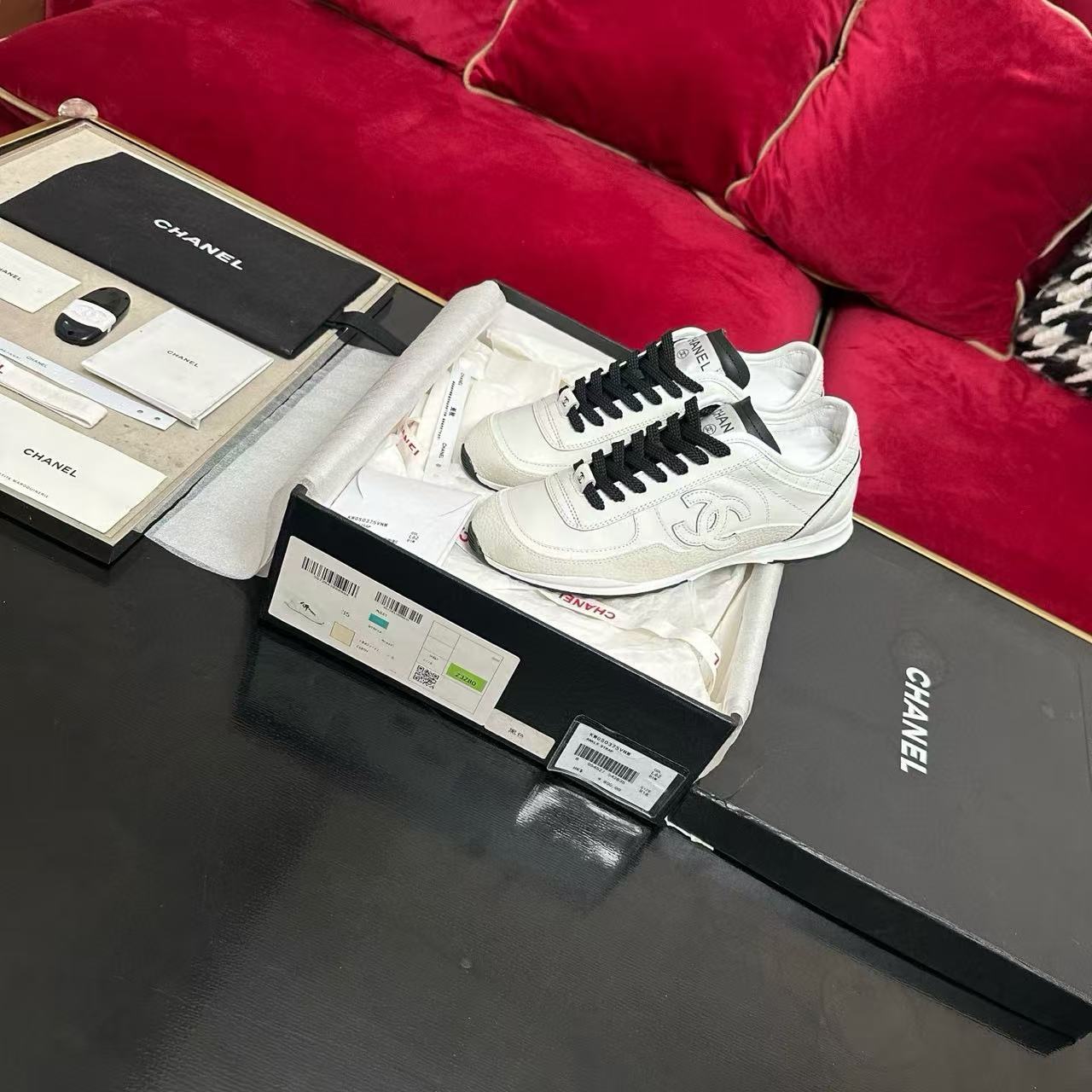 CHANE1 高品質ダブルCカジュアルシューズ【50％割引+送料無料】