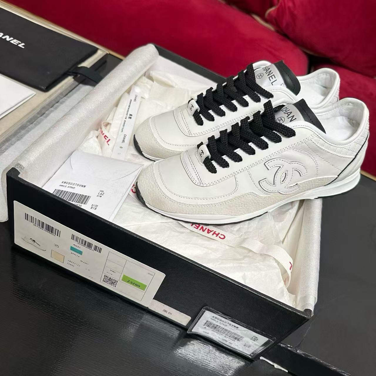 CHANE1 高品質ダブルCカジュアルシューズ【50％割引+送料無料】