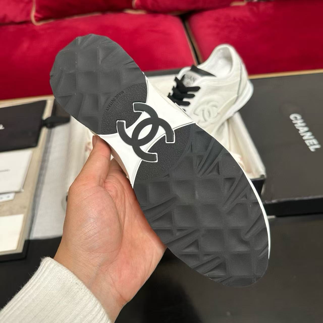 CHANE1 高品質ダブルCカジュアルシューズ【50％割引+送料無料】