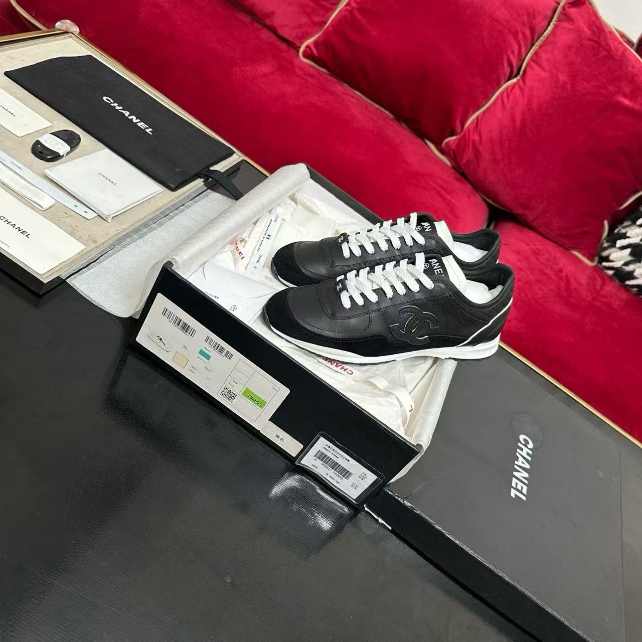 CHANE1 高品質ダブルCカジュアルシューズ【50％割引+送料無料】