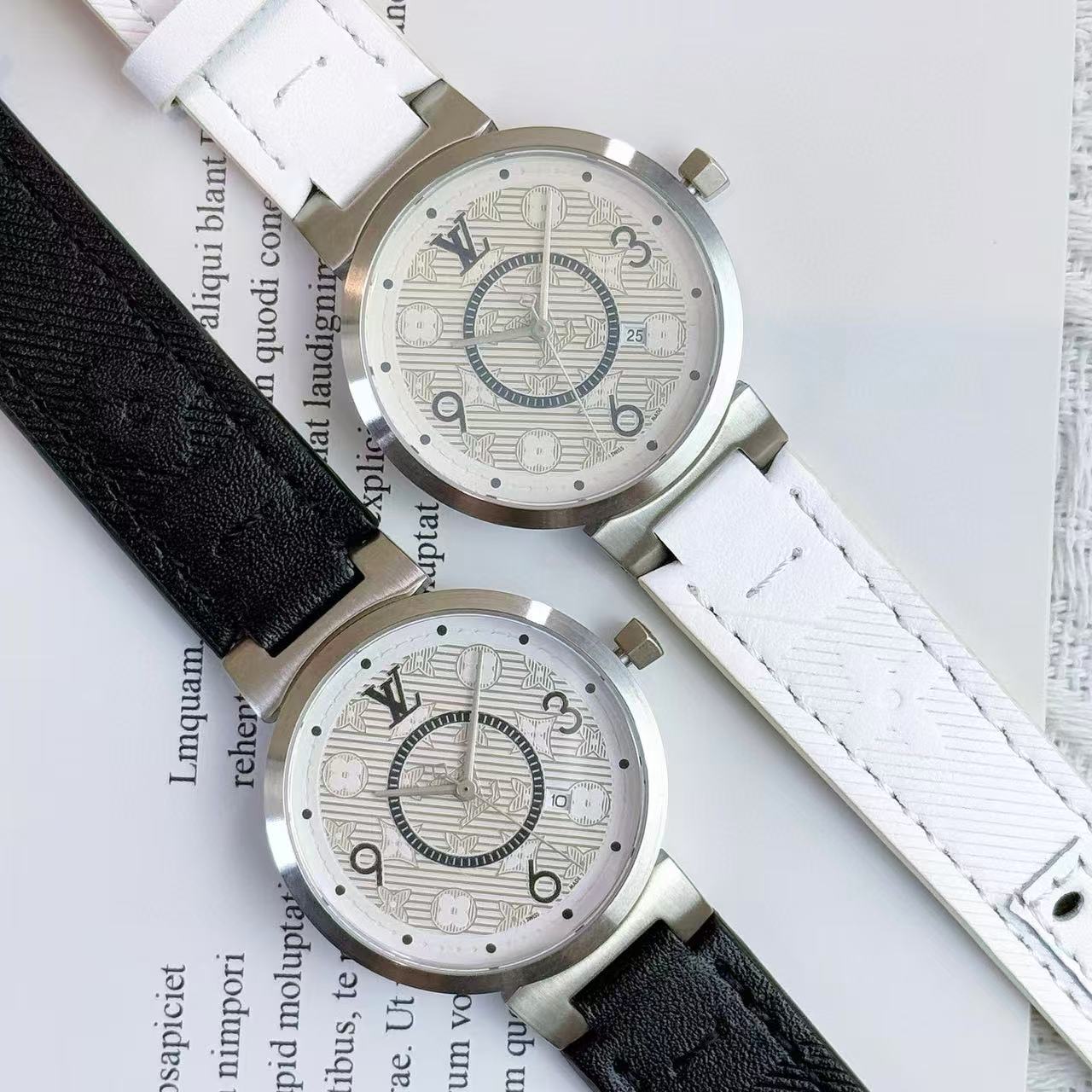 LVレザーベルトレディース腕時計【50％割引+送料無料】