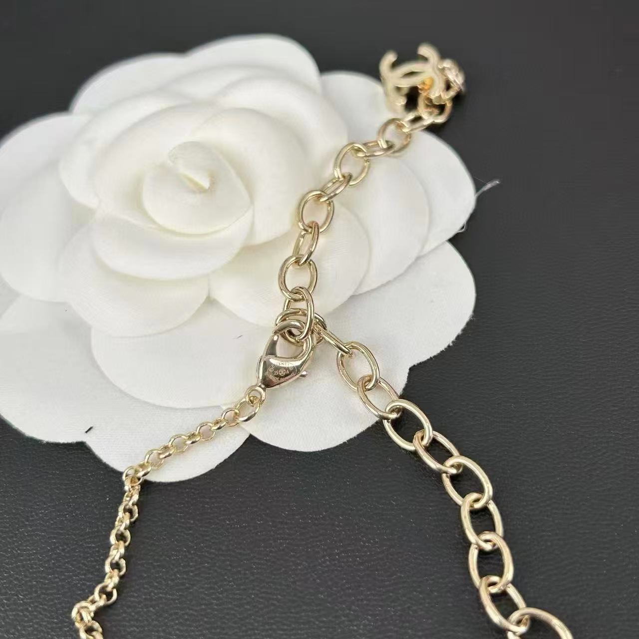 CHANE1 カメリア ダブルレイヤー セーターチェーン【50％割引+送料無料】