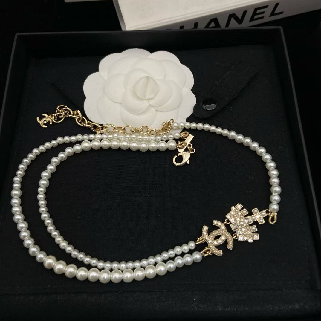 CHANE1 クラウンパールネックレス【50％割引+送料無料】