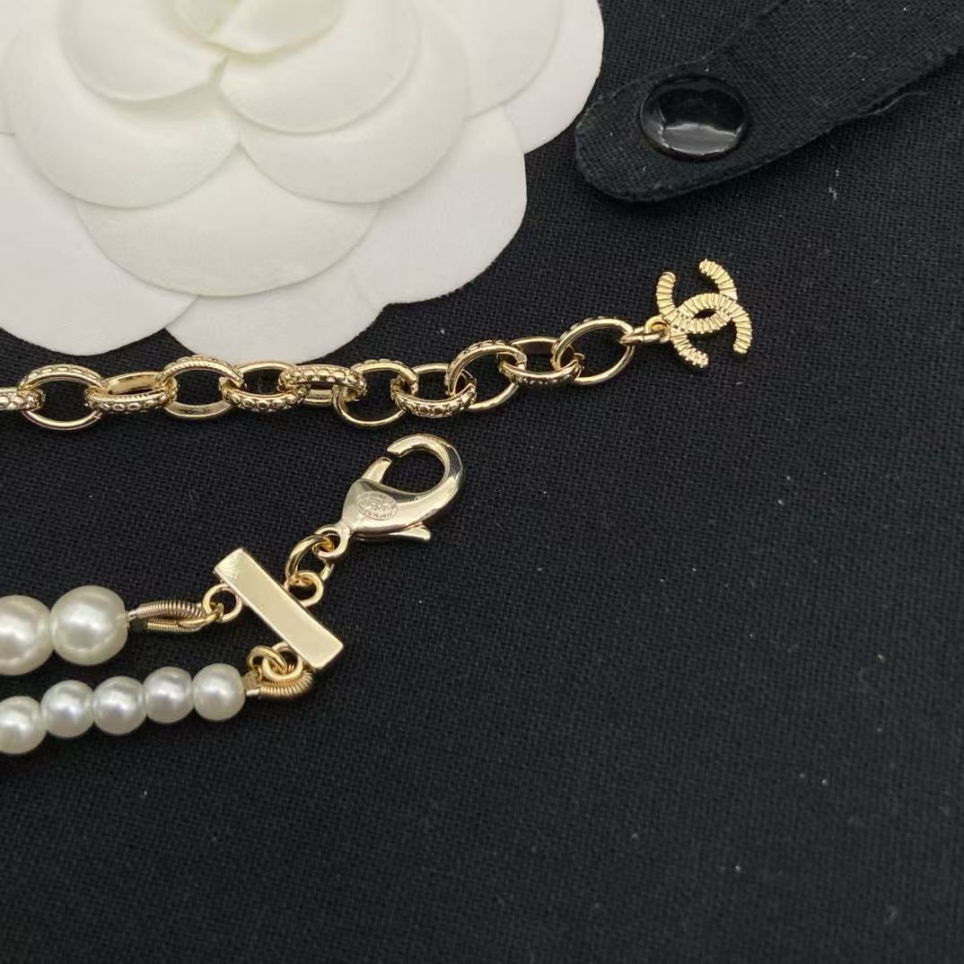 CHANE1 クラウンパールネックレス【50％割引+送料無料】