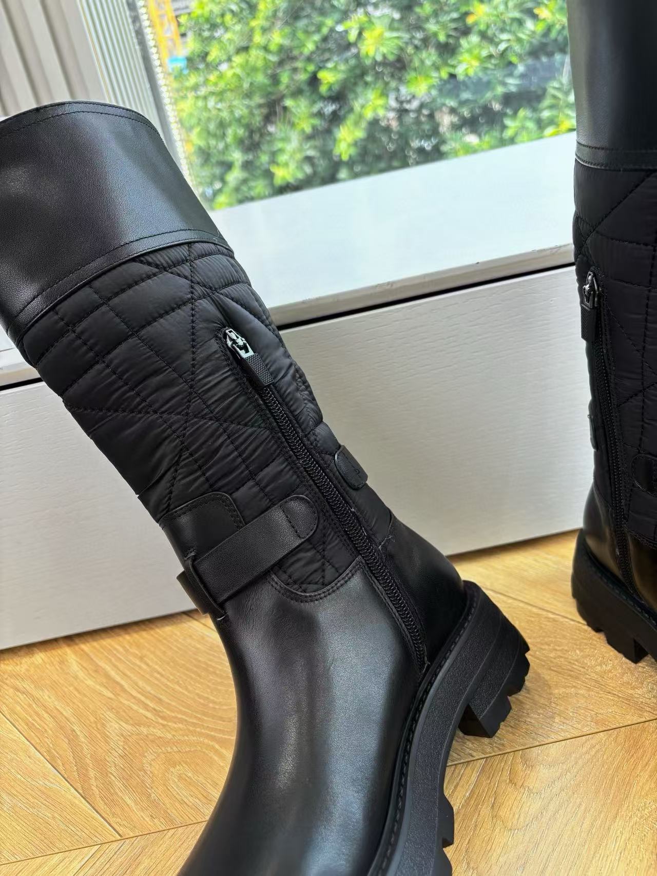 DI0Rの高品質秋冬レザーロングブーツ【50％割引+送料無料】