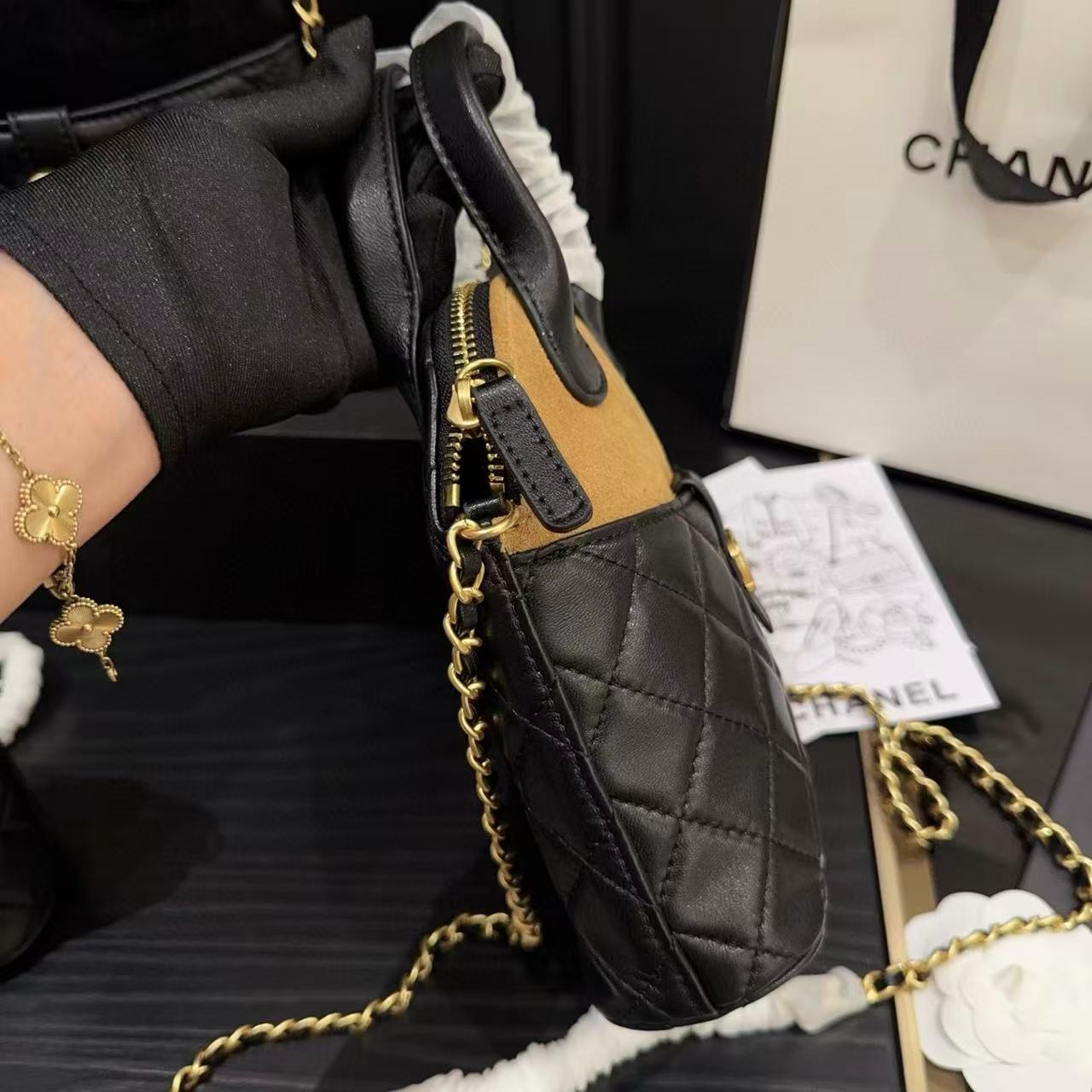 CHANE1 ディアスキンチェーンシェルバッグ【50％割引+送料無料】