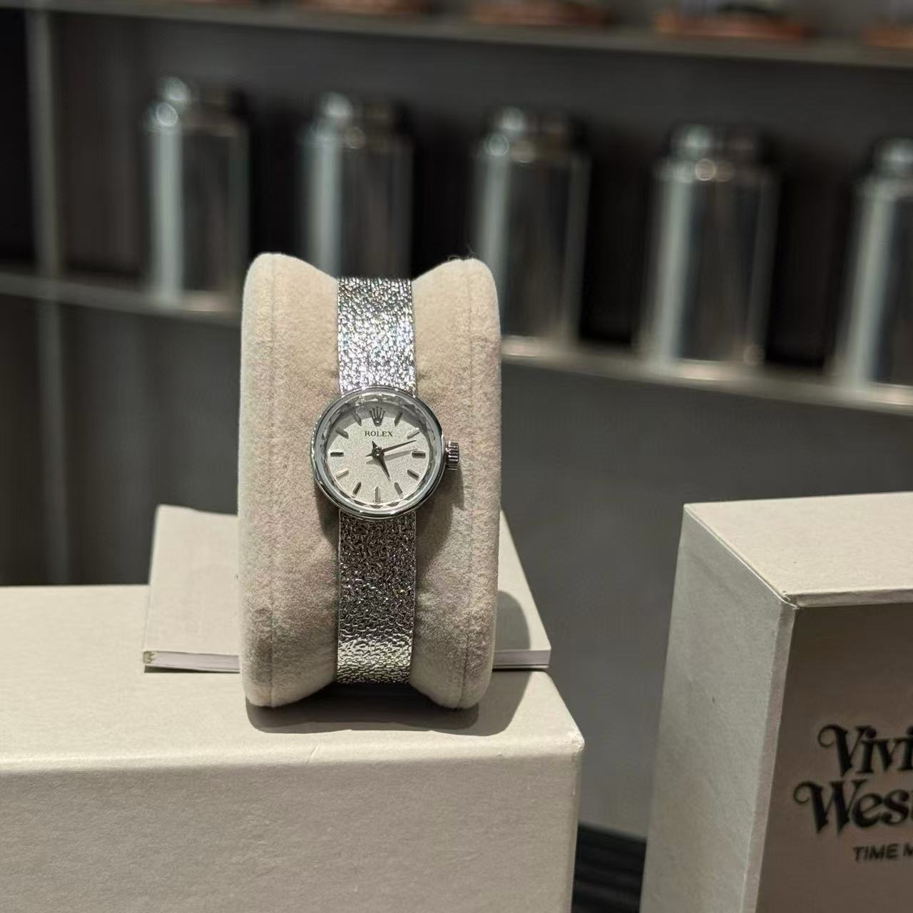 R0LEX ラウンドスチールストラップレディースウォッチ【50％割引+送料無料】