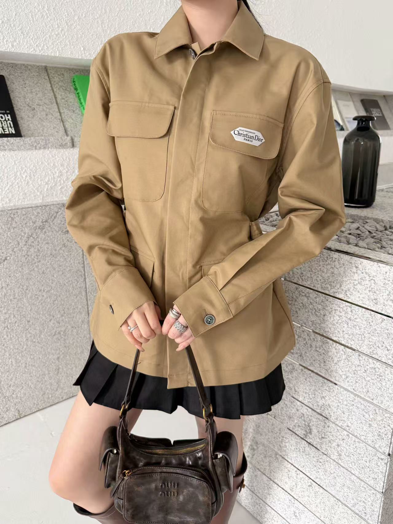 DI0R高品質ポケットジャケット【50％割引+送料無料】