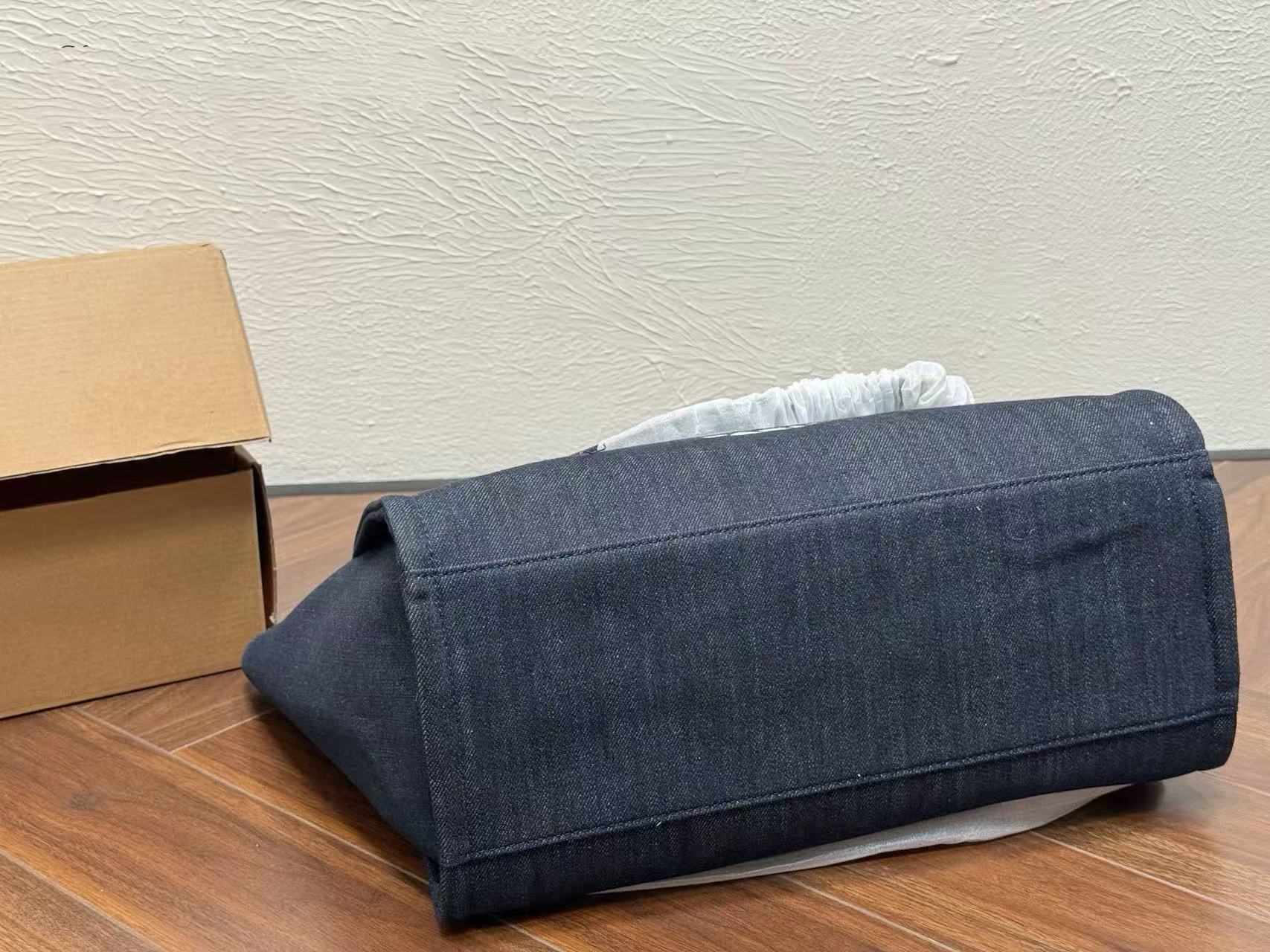 CHANE1 チェーンデニムショッピングバッグ【50％割引+送料無料】