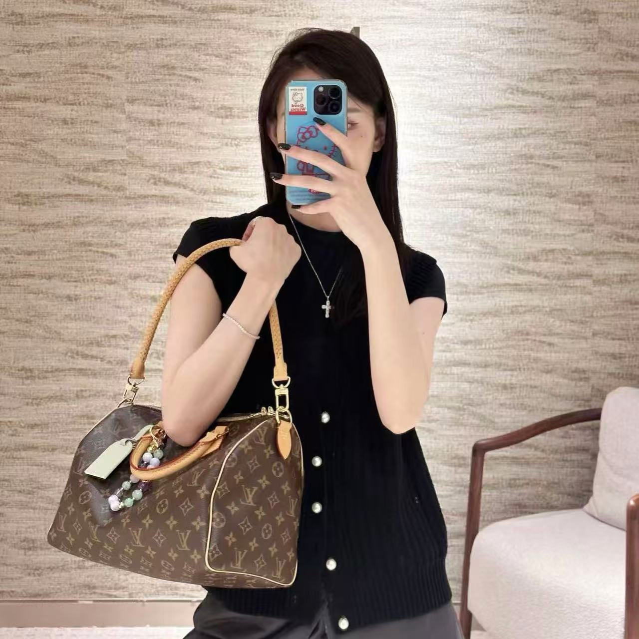 LV speedy soft30 craftyハンドバッグ【50％割引+送料無料】