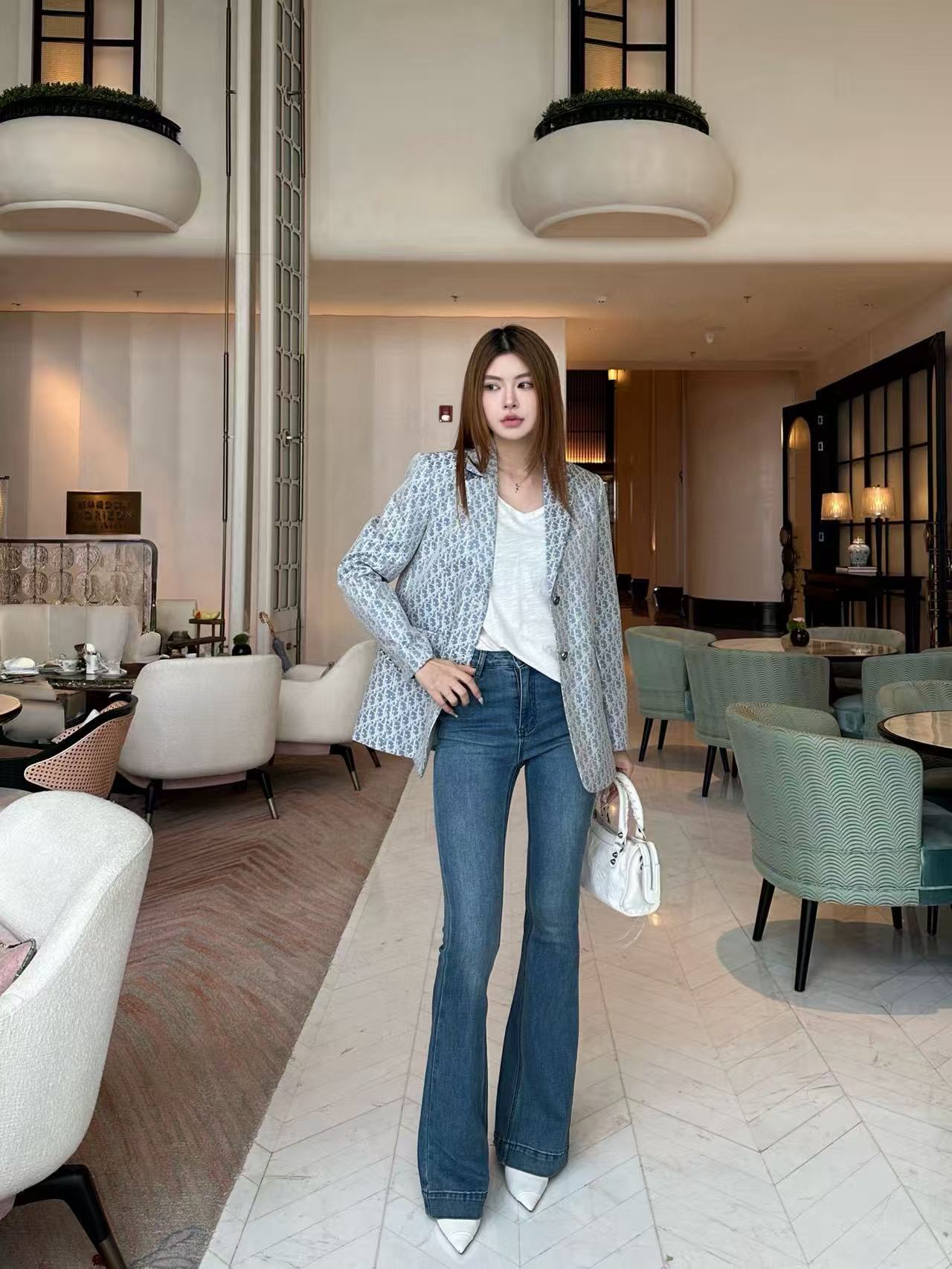 DI0Rの高品質新作ジャカードジャケット【50％割引+送料無料】