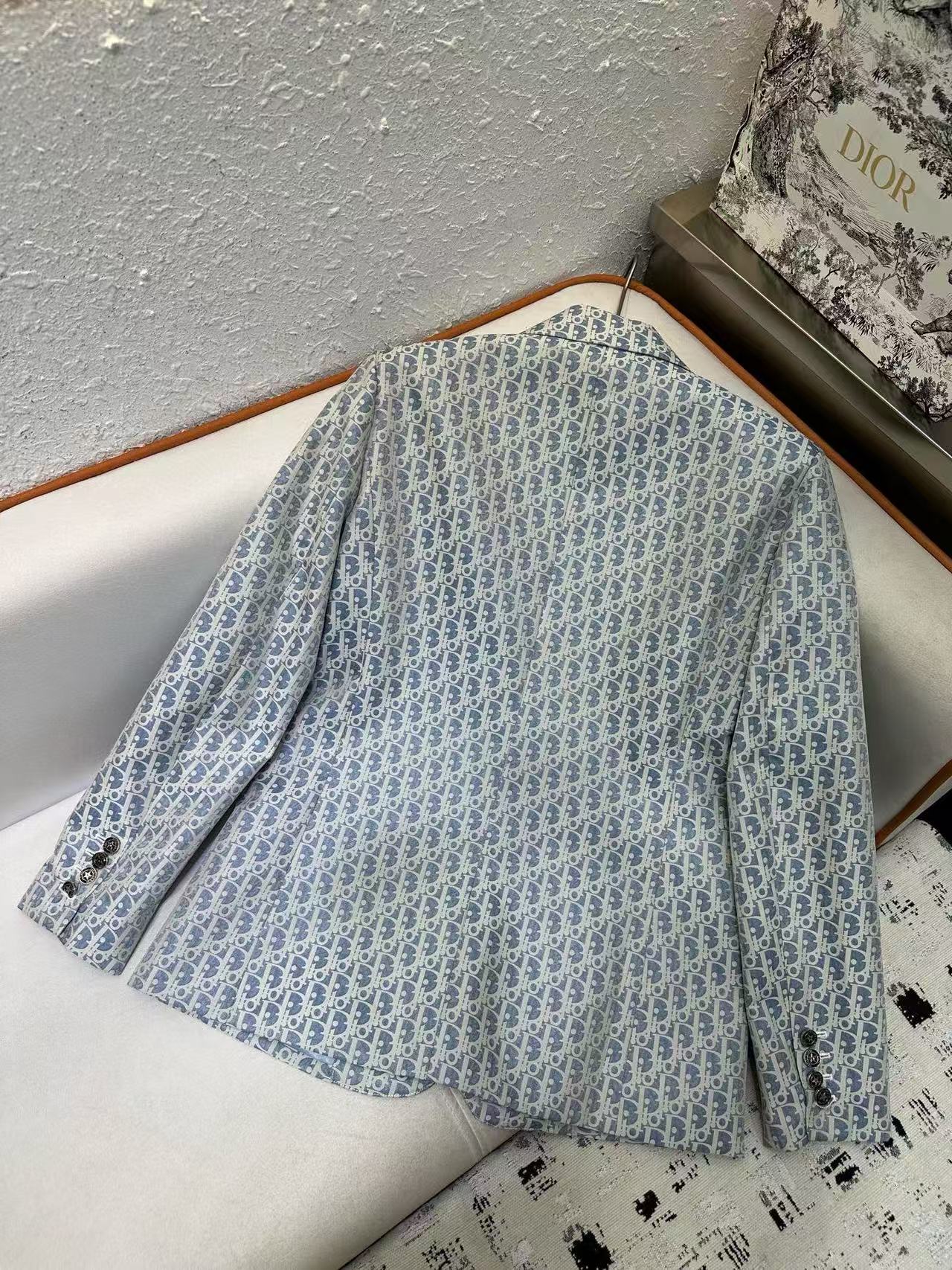 DIORの高品質ジャカードスーツジャケット【50％割引+送料無料】