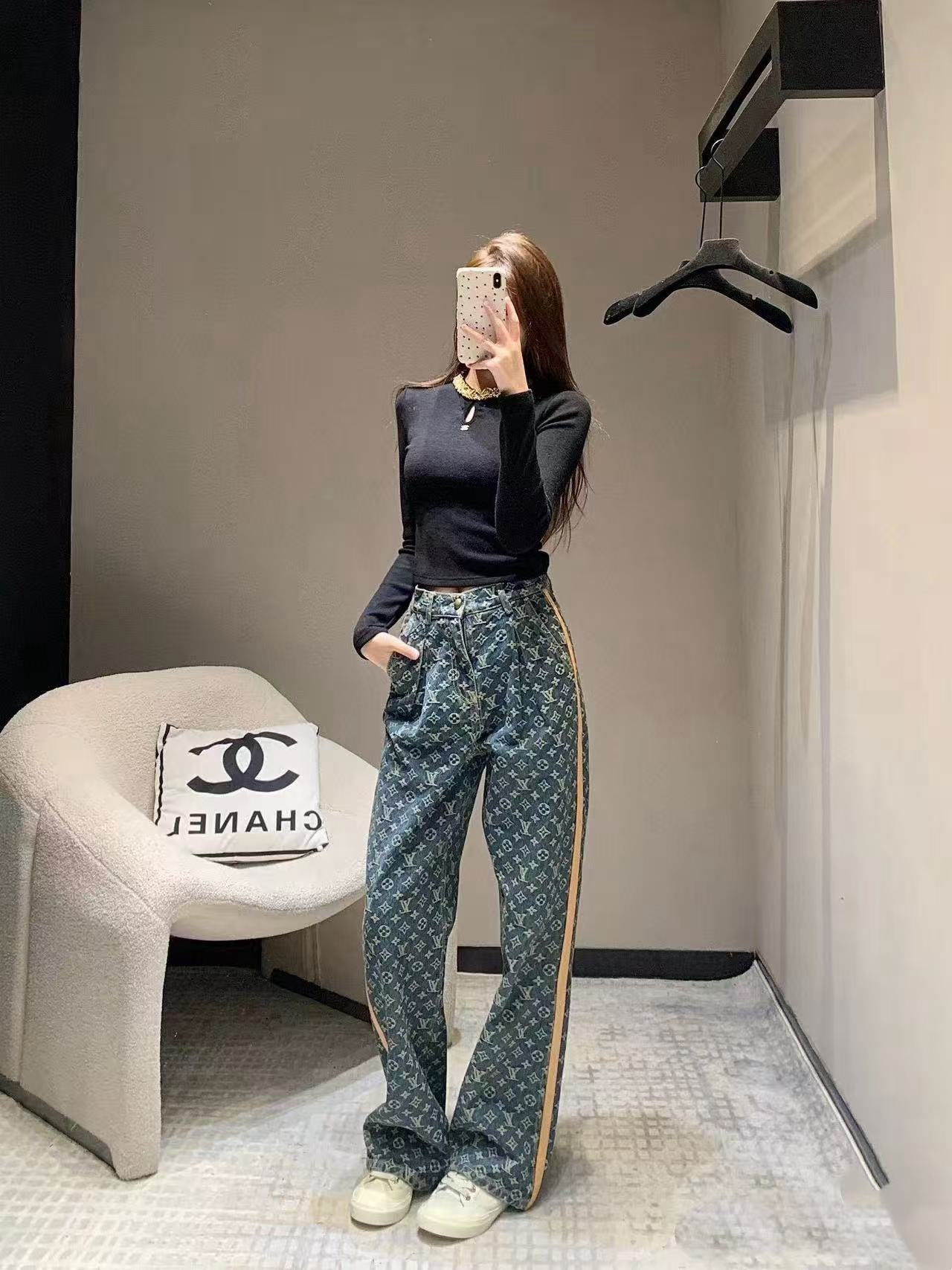 LVロゴジーンズ【50％割引+送料無料】